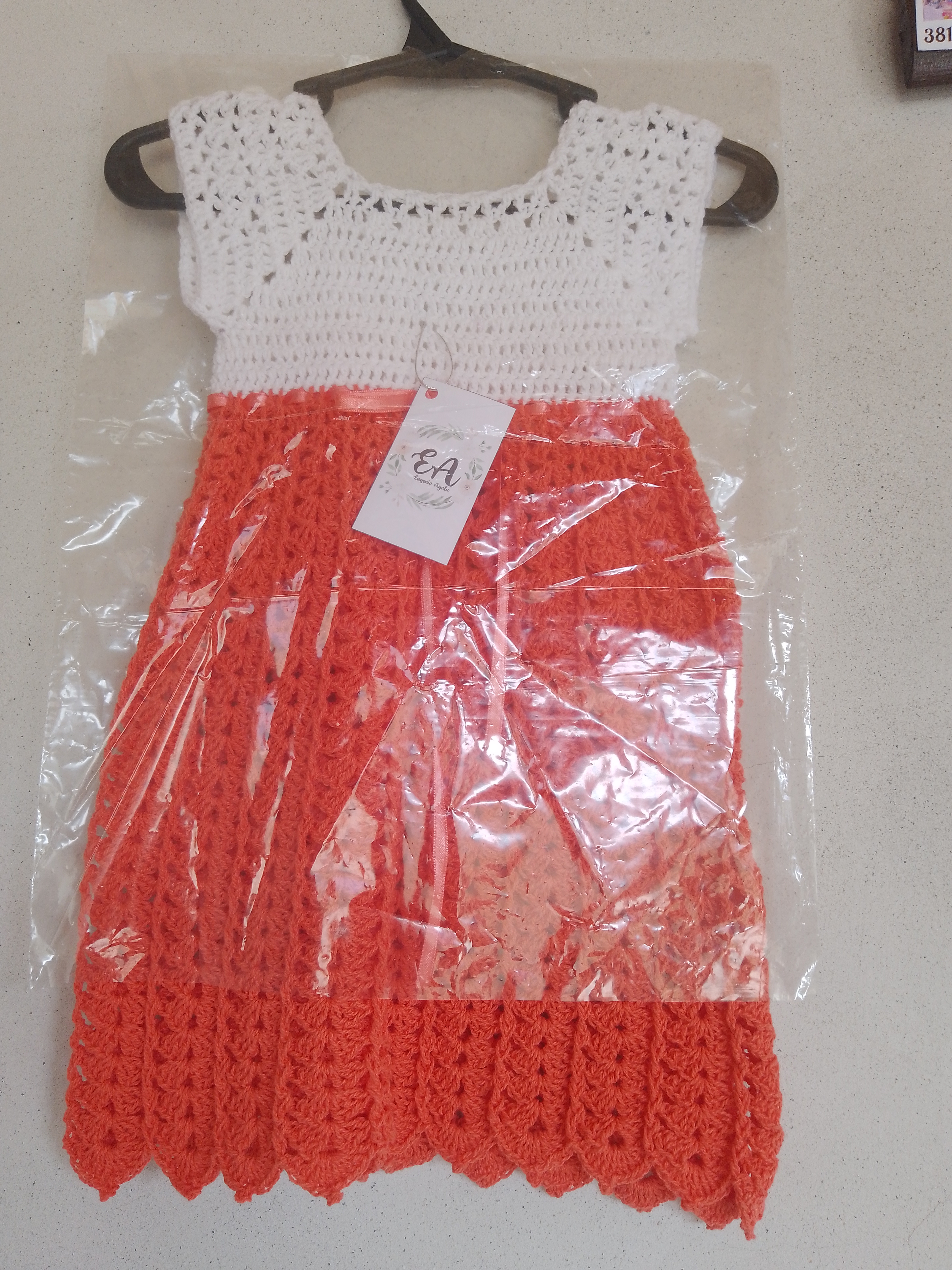 Vestido  tejido a crochet