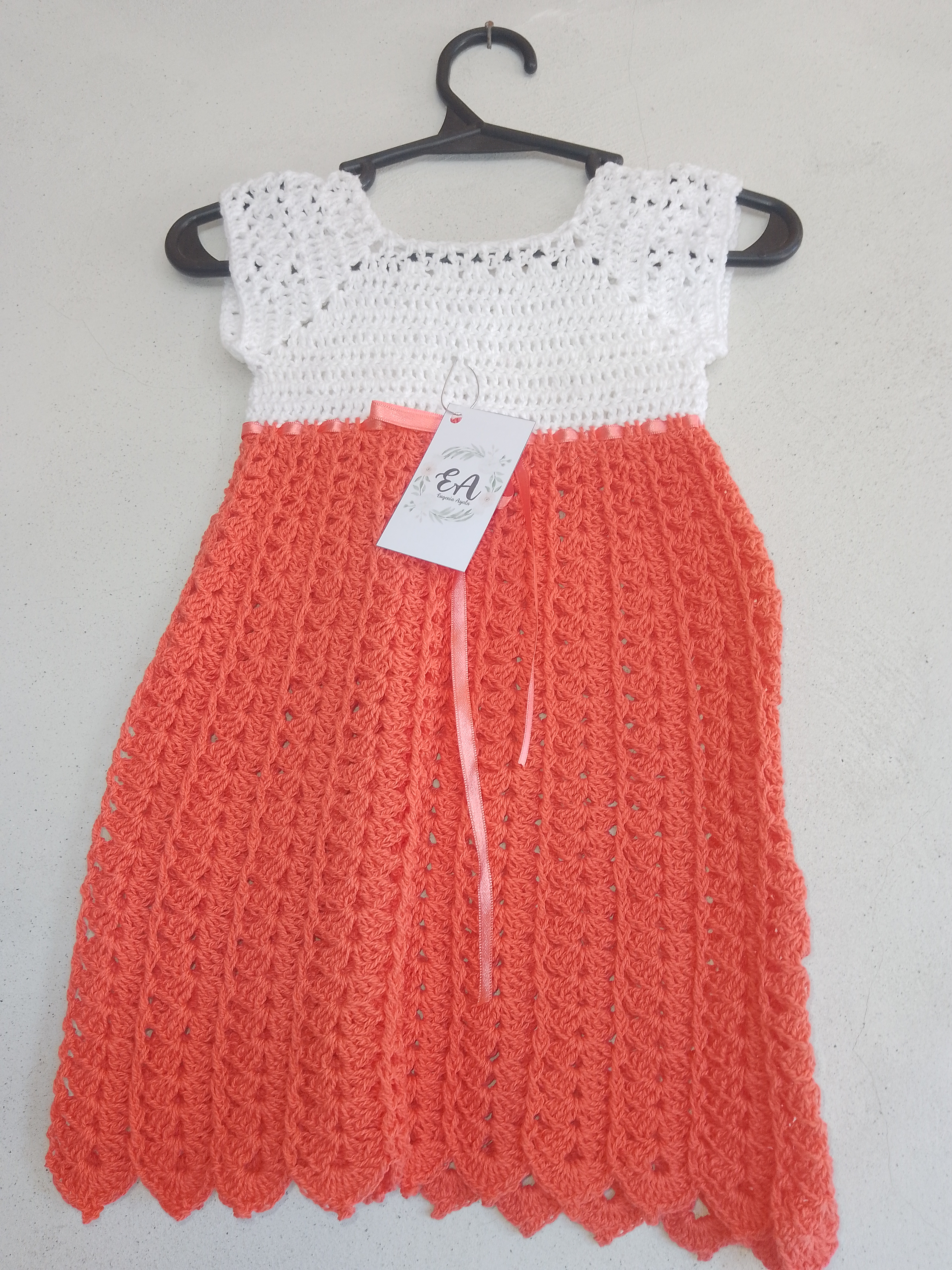 Vestido  tejido a crochet